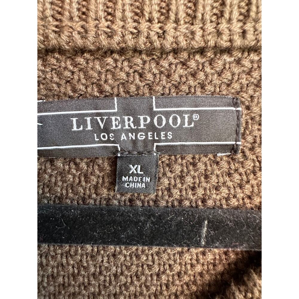 Liverpool Mens Green Pullover Sweater XL - Picture 4 of 5